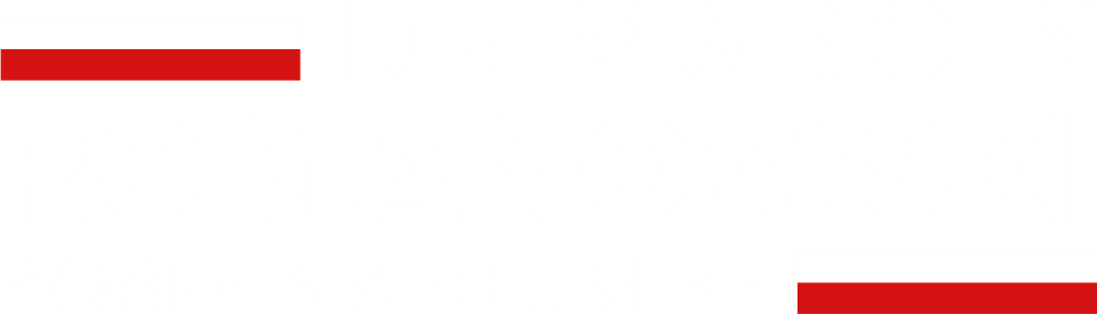 dr Marcin Romanowski - Poseł na Sejm RP